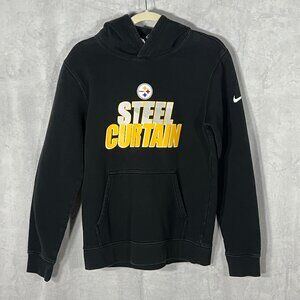 Nike – Black – Steelers "Steel Curtain" Hoodie – XL